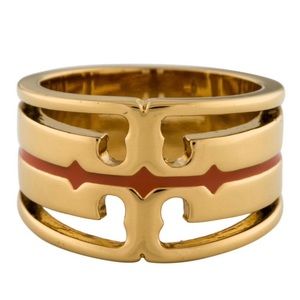 Tory Burch
Enamel TT Band Ring
Size: 6 6